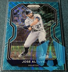2021 Panini Prizm Tier II Teal Wave Prizm Jose Altuve #179